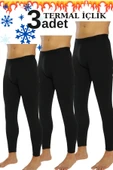 3 Adet Erkek Siyah Thermal Polarlı Içlik Termal thumbnail 1