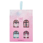 Bubble T Frozen Winter House of Fizzers 4 x 100 gr Banyo Topu Seti - 1