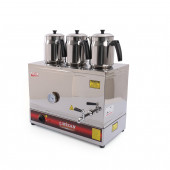 Mizan 60 Model 3 Demlikli Pleytsiz 40 Lt. Çay Kazanı + 3 Adet Demlik Hediyeli MC218 - 2