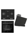 Steamart&fryart Serisi Buharlı Pişirme Siyah Set (ed075 + Xe64cs +d080 ) - 1
