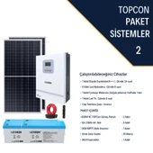 MONOKRİSTALLİ KÜÇÜK EV PAKETİ (PAKET 2) - 1