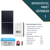 MONOKRİSTALLİ MİNİ BUZDOLABI PAKETİ (PAKET 1) - 1