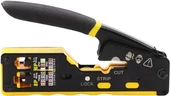 Crimper RJ45 Sıkma Aracı, Ağ Tel Soyucu Kablo Kesici,Hepsi bir arada 6P-RJ11/12 8P-RJ45 Crimper,, - 1