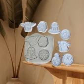 seramik kalıbı,kurabiye kalıbı,star wars çok amaçlı kalıp - 3