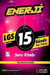 8.Sınıf Enerji Lgs 15 Günde Son Tekrar Soru Kitabı - 1