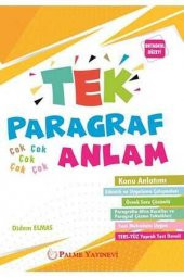 Palme Tek Paragraf Çok Anlam Konu Anlatımlı Tersyüz - 1