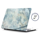 Macbook Air M1 Kılıf 13inç Marble11NL (TouchID'li M1 Air) A2337 A2179 A1932 ile Uyumlu - 5