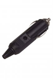 Araç Oto Çakmaklık Soketi Fiş Metal Uçlu Ledli 12-24v - 2
