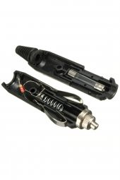 Araç Oto Çakmaklık Soketi Fiş Metal Uçlu Ledli 12-24v - 4