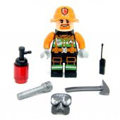 Aksesuarlı İtfaiye Figürü Lego Seti - 5