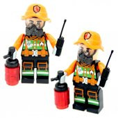 Aksesuarlı İtfaiye Figürü Lego Seti - 7