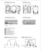 Makel Monofaze Elektronik Sayaç Dijital Elektrik Sayaçı Tip M600 - 4