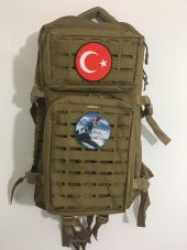F16 TÜRK BAYRAKLI DİJİTAL BASKILI PATCH/PEÇ/YAMA/ARMA/STICKER - 4