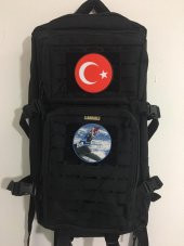 F16 TÜRK BAYRAKLI DİJİTAL BASKILI PATCH/PEÇ/YAMA/ARMA/STICKER - 5