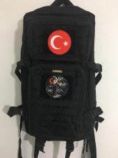 KURTLU AY YILDIZLI DİJİTAL BASKILI PATCH/PEÇ/YAMA/ARMA/STICKER - 3