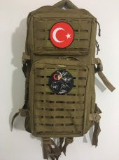 KURTLU AY YILDIZLI DİJİTAL BASKILI PATCH/PEÇ/YAMA/ARMA/STICKER - 4