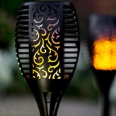 Alev Efektli Solar Bahçe Lambası (51 cm) thumbnail 5