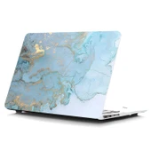 MacBook Pro Retina 13 İnç Mermer Desenli Sert Kılıf İnce Hafif Darbe Koruma Eski HDMI Girişli Retina Model thumbnail 1