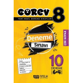 Nitelik Yayınları 8.Sınıf Görev 10 Deneme Sınavı (6 Sarmal + 4 Genel) - 1
