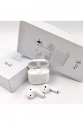 Airpods Pro 4 Bluetooth 5.1 Kulaklık Apple Iphone Android Uyumlu Bluetooth Kulaklık Pro-4 - 1