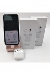 Airpods Pro 4 Bluetooth 5.1 Kulaklık Apple Iphone Android Uyumlu Bluetooth Kulaklık Pro-4 - 2