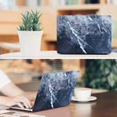 Macbook Pro Kılıf 15 inç Mermer09NL (Touchbarlı 15" Pro) A1707 A1990 ile Uyumlu thumbnail 4