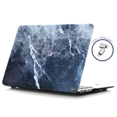 Macbook Pro Kılıf 15 inç Mermer09NL (Touchbarlı 15" Pro) A1707 A1990 ile Uyumlu - 5
