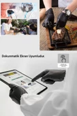 Floraplast M Boy Pudrasız Elastik Kutulu 100 Adet Siyah Eldiven - 3