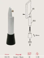 Gürçay Kabin Ayağı 25.661 thumbnail 2