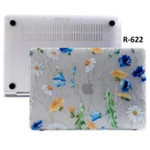 Macbook Pro Kılıf 15 inç Flower01NL (Touchbarlı 15" Pro) A1707 A1990 ile Uyumlu - 4