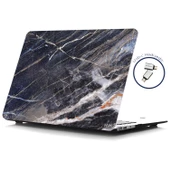 Macbook Pro Kılıf 15 inç Mermer06NL (Touchbarlı 15" Pro) A1707 A1990 ile Uyumlu - 5