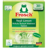 FROSCH YEŞİL LİMONLU BULAŞIK MAKİNESİ TABLETİ 30 ADET - 1