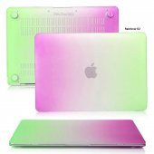Mcstorey Yeni MacBook Pro A1707 A1990 Toucbarlı 15 inç Kılıf Kapak Koruyucu Hard ıncase  Rainbow - 4