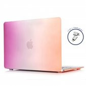 Mcstorey Yeni MacBook Pro A1707 A1990 Toucbarlı 15 inç Kılıf Kapak Koruyucu Hard ıncase  Rainbow - 9