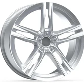 EMR-20179-02 9.5x20" -5x120 ET37 72.56 Full Silver Jant (4 Adet) thumbnail 1