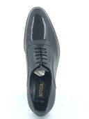 Aronay %100 Hakiki Deri Bağcıklı Fitilli Jurdan Kösele Erkek Klasik Ayakkabı thumbnail 4