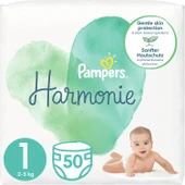 Prima Pampers Harmonie Bebek Bezi Beden:1 (2-5Kg) Yeni Doğan 50 Adet Fırsat Pk thumbnail 1