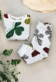 Kelebek Desenli Kız Bebek Pijama Takım - 6