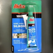 Akfix 100E Tüp Silikon Şeffaf 50ml - 2