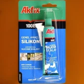 Akfix 100E Tüp Silikon Şeffaf 50ml - 3