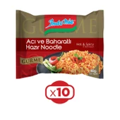 Indomie Noodle Gurme Acı Ve Baharatlı 80 gr x 10 Adet thumbnail 2
