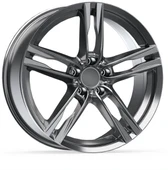 EMR-20179-05 8.5x20"-5x120 ET35 72.56 Glossy Titanium Jant (4 Adet) - 1