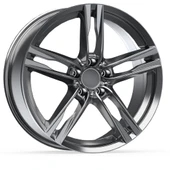 EMR-20179-06 9.5x20"-5x120 ET37 72.56 Glossy Titanium Jant (4 Adet) thumbnail 1