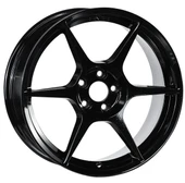 EMR-W7791-04 7.5x17" -4x100 ET30 73.1  Black Jant (4 Adet) - 1