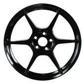 EMR-W7791-04 7.5x17" -4x100 ET30 73.1  Black Jant (4 Adet) - 2