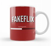 Fakeflix Kupa Bardak Porselen - 1