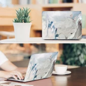 Macbook Pro Kılıf 15 inç Mermer10NL (Touchbarlı 15" Pro) A1707 A1990 ile Uyumlu - 8