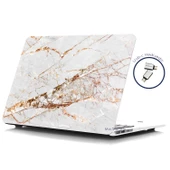 Macbook Pro Kılıf 15 inç Mermer10NL (Touchbarlı 15" Pro) A1707 A1990 ile Uyumlu - 5