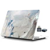 Macbook Pro Kılıf 15 inç Mermer10NL (Touchbarlı 15" Pro) A1707 A1990 ile Uyumlu thumbnail 2