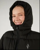 Skechers S242132 W Outerwear Puffer Jacket Şişme Uzun Kadın Mont Kadın Kaban - 8
